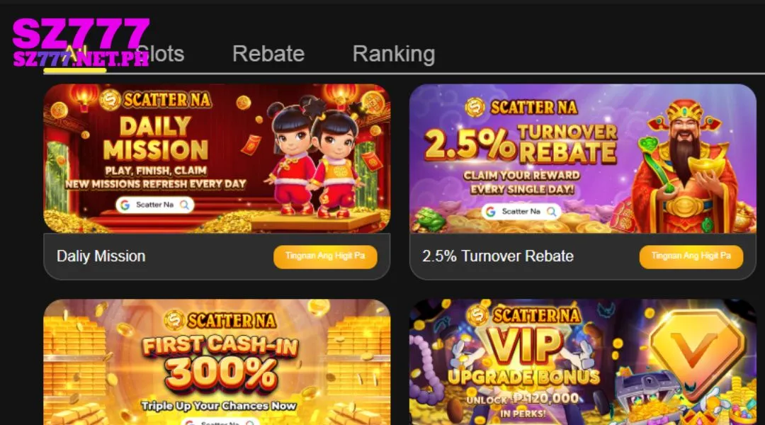 Discover SZ777 Promotions