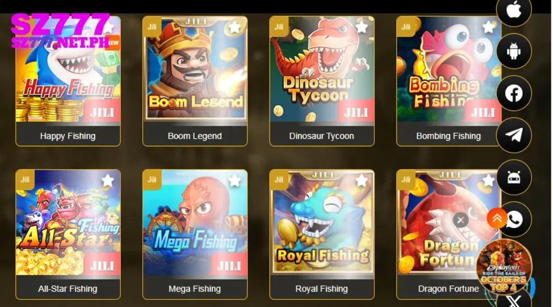 Bombing fishing is the most favorite on SZ777