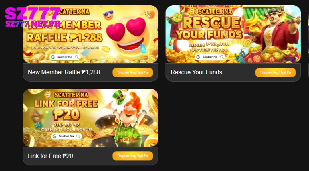 SZ777 Promotions cashback on weekends