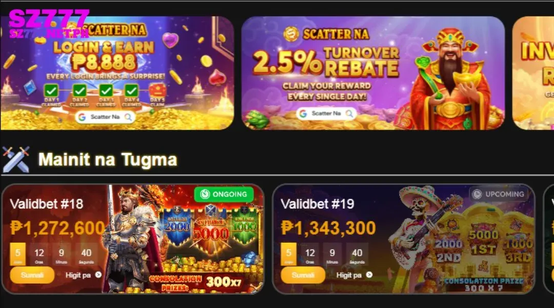 Diverse odds with many huge rewards