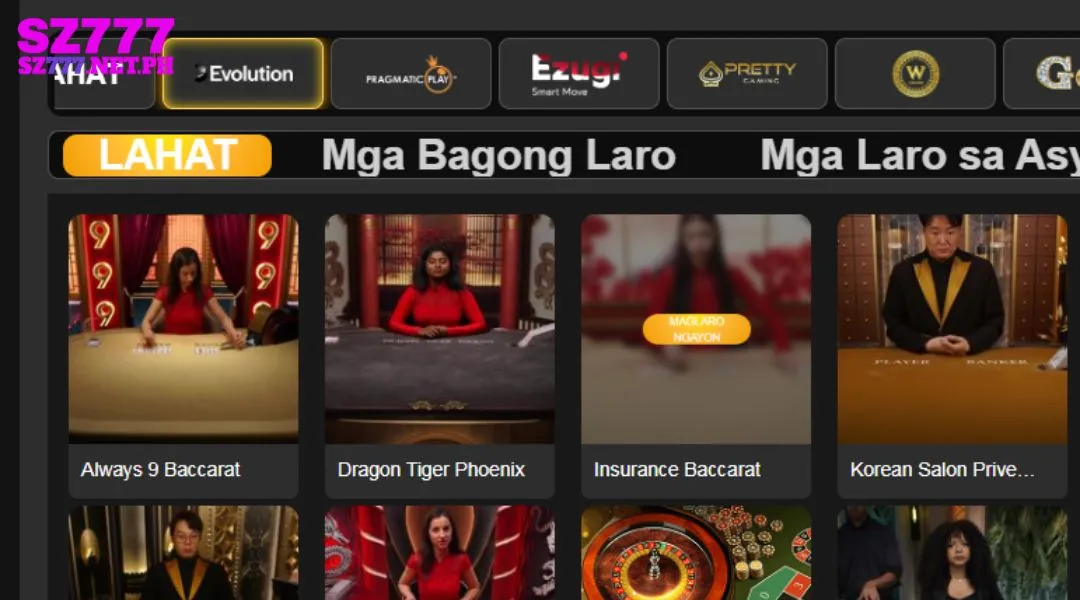 Card game experience at EVO