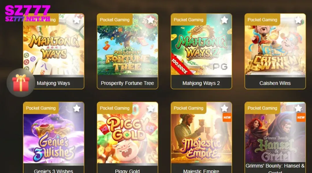 Immerse yourself in an endless world of slots of PG at SZ777