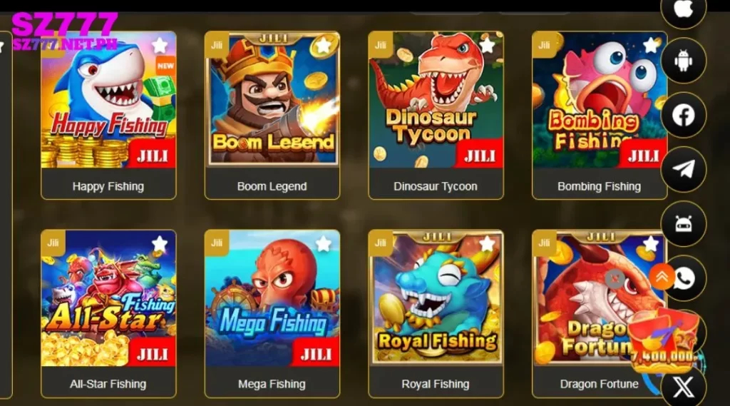 Introduction to the FC Fishing Lobby on SZ777