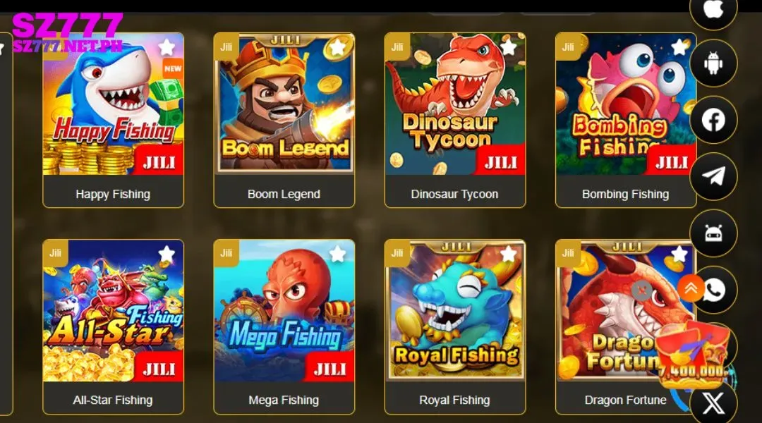 Introduction to the FC Fishing Lobby on SZ777