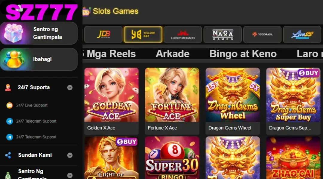 SZ777 has a support team for peak hours